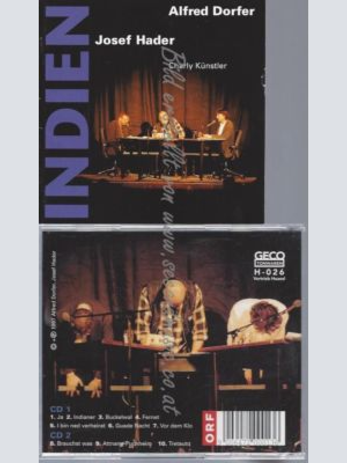 CD--DORFER UND HADER--    INDIEN | DOPPEL-CD
