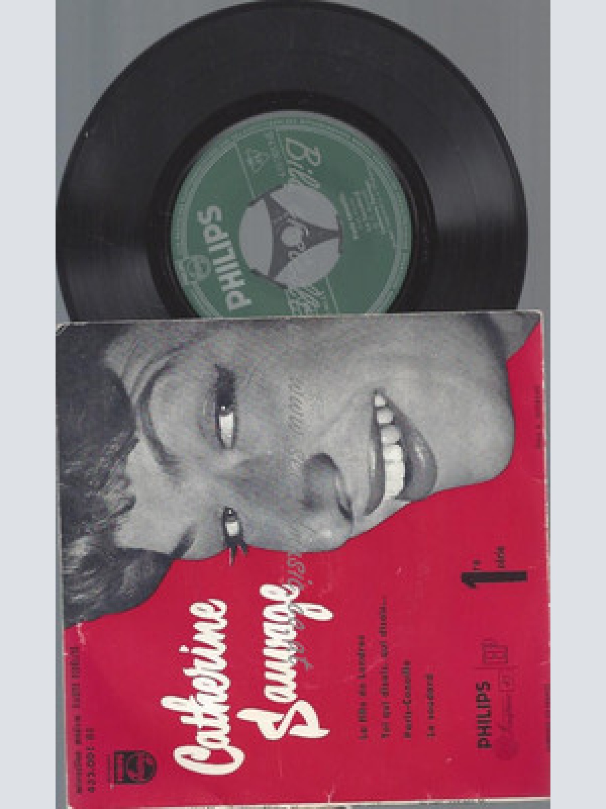 7" CATHERINE SAUVAGE LA FILLE DE LONDRES  /EP