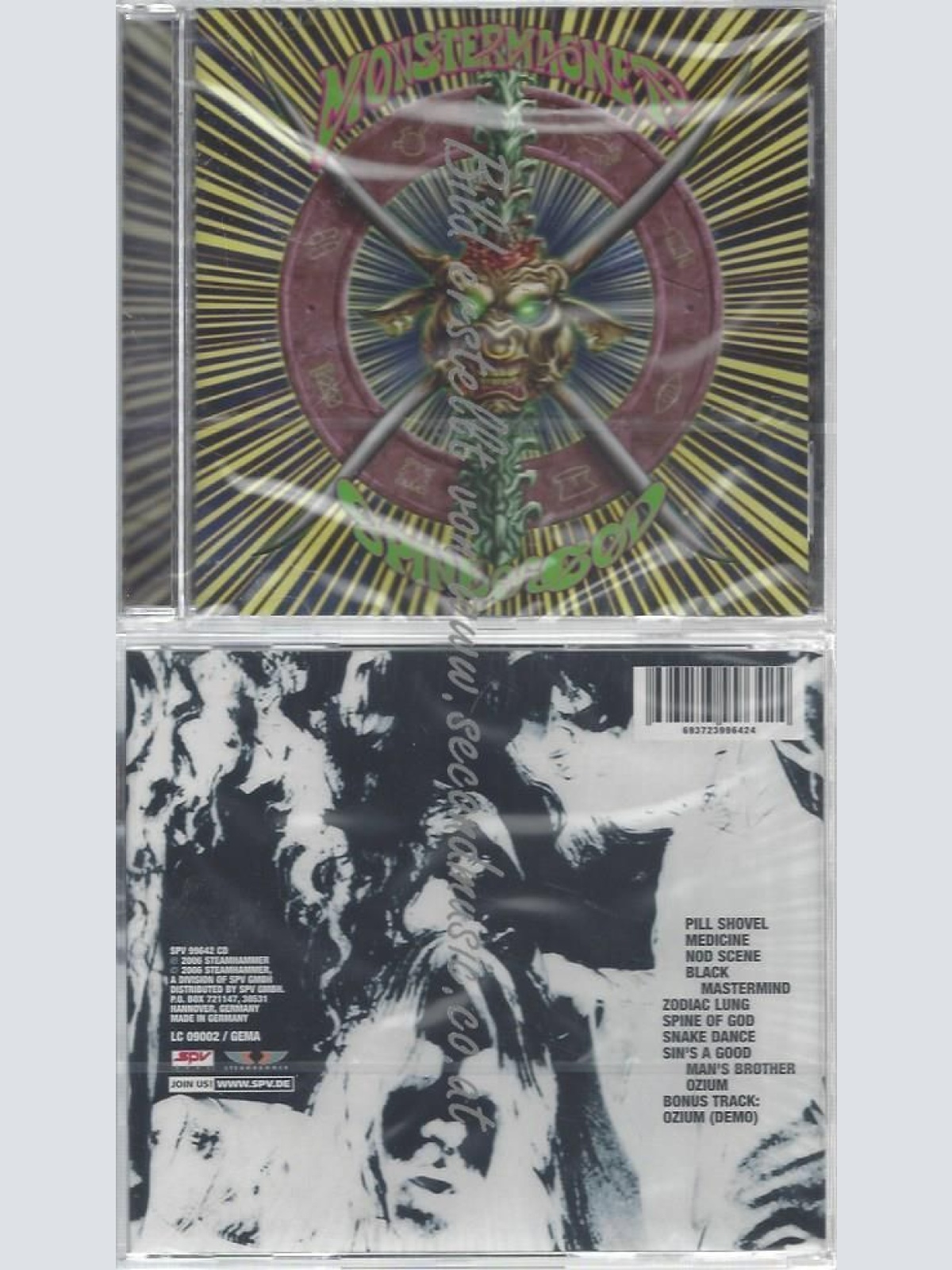 CD-- Monster Magnet  Spine Of God