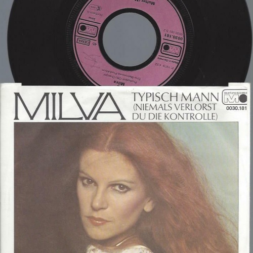7"   Milva  Typisch Mann