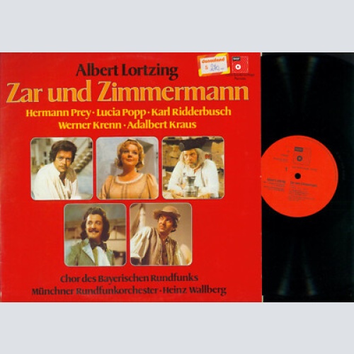 3LP- Albert Lortzing   Zar und Zimmermann