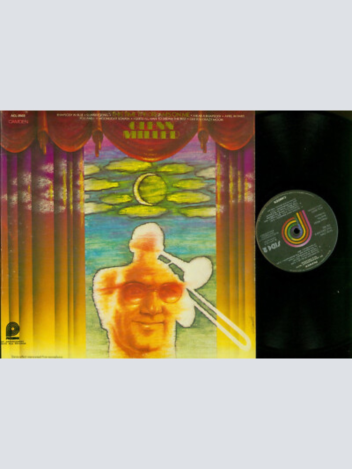 LP-  Glenn Miller  This Time The Dream's On Me  / US LP