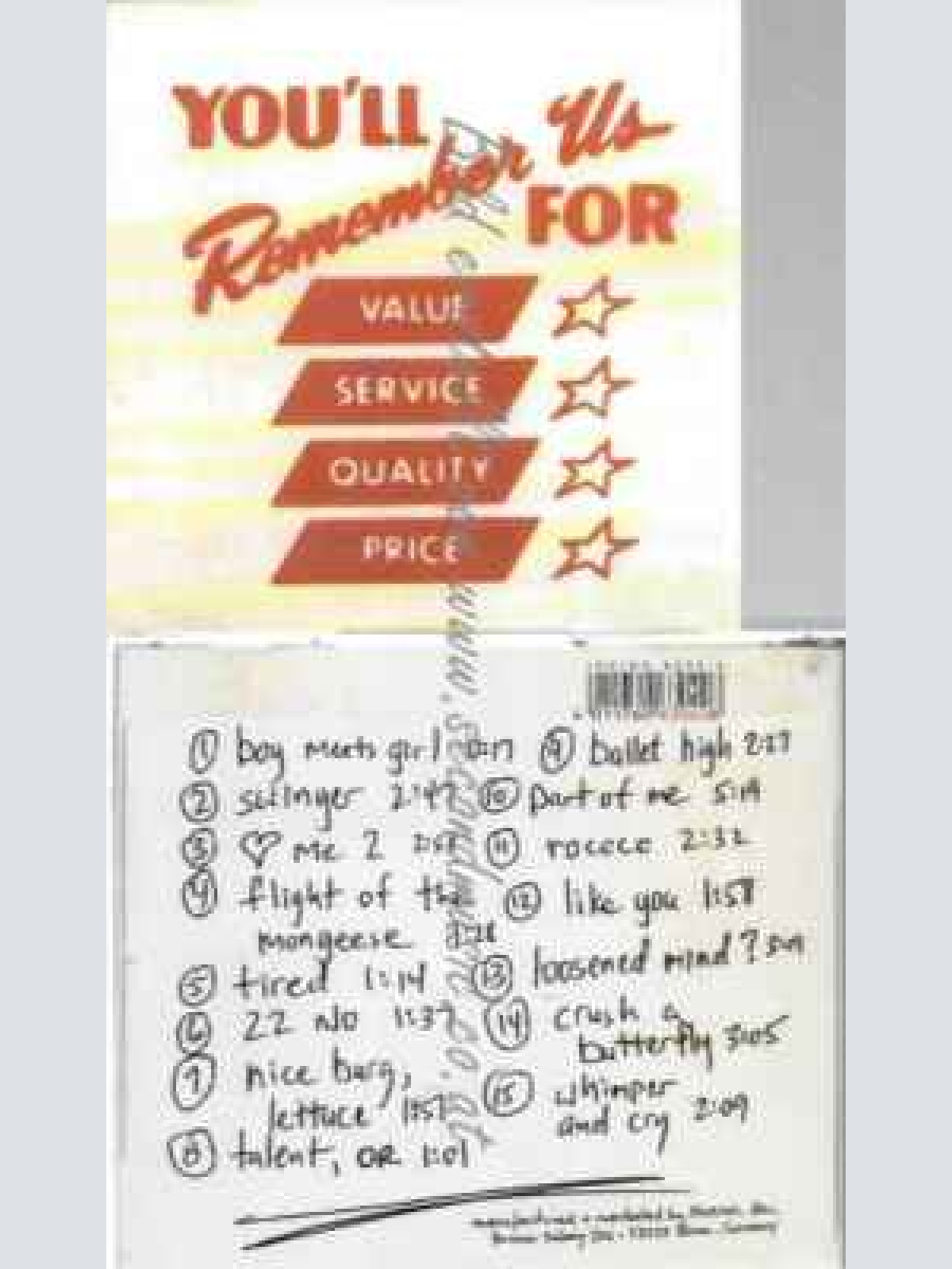 CD--FUCK | --BABY LOVES A FUNNY BUNNY