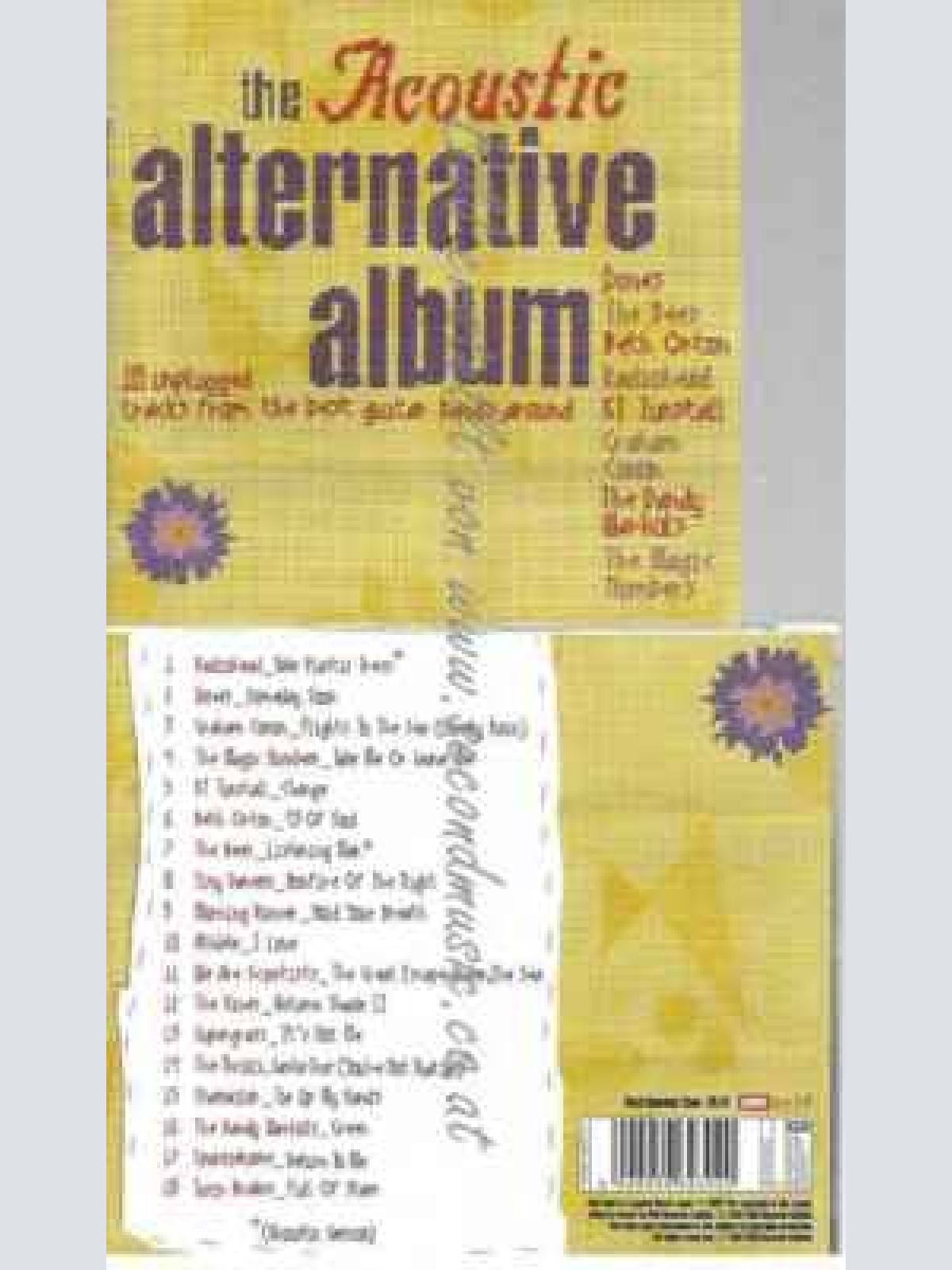 CD--VARIOUS | --THE ACOUSTIC ALTERNATIVE ALBUM