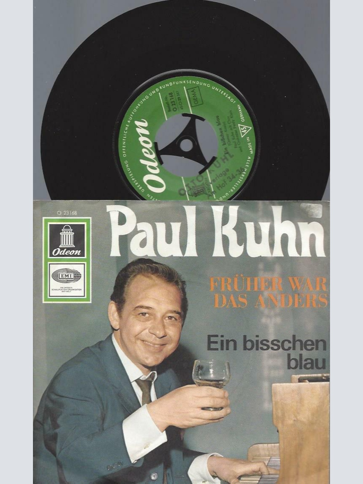 7" Paul Kuhn – Früher War Das Anders