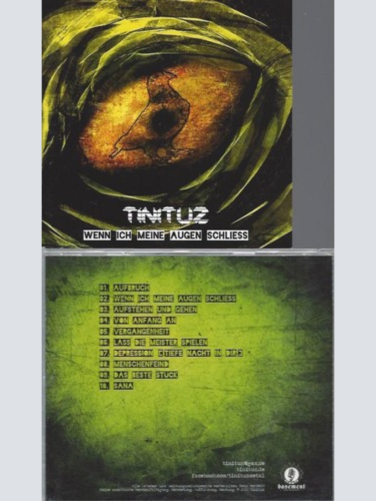 CD  Tinituz   Wenn ich meine Augen Schliess