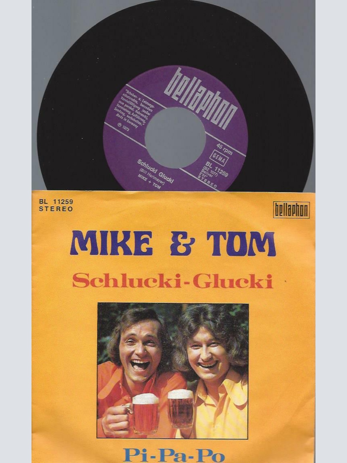7" Mike & Tom – Schlucki - Glucki