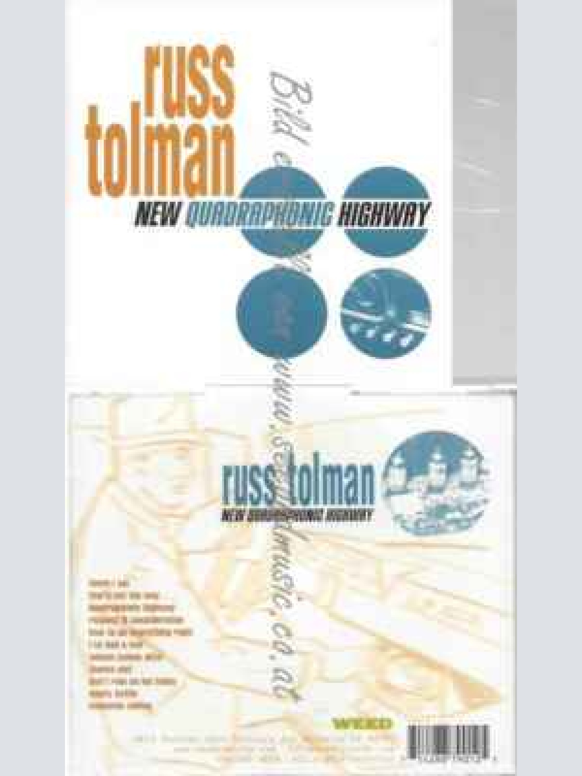 CD--RUSS TOLMAN | --NEW QUADRAPHONIC HIGHWAY