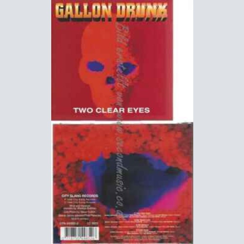 CD--GALLON DRUNK | --TWO CLEAR EYES