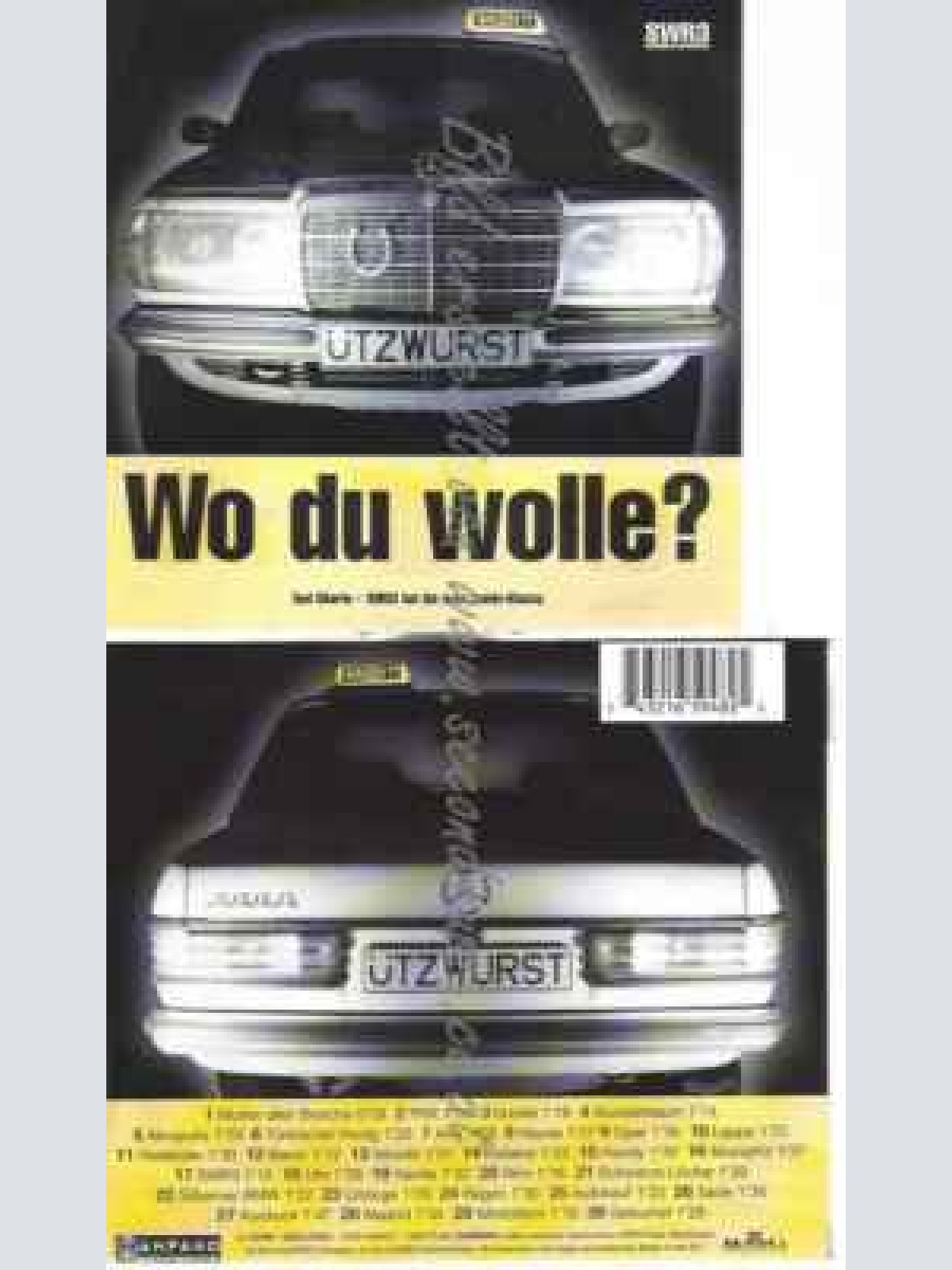 CD--ÜTZWURST & OSTERWELLE | --TAXI SHARIA - WO DU WOLLE?