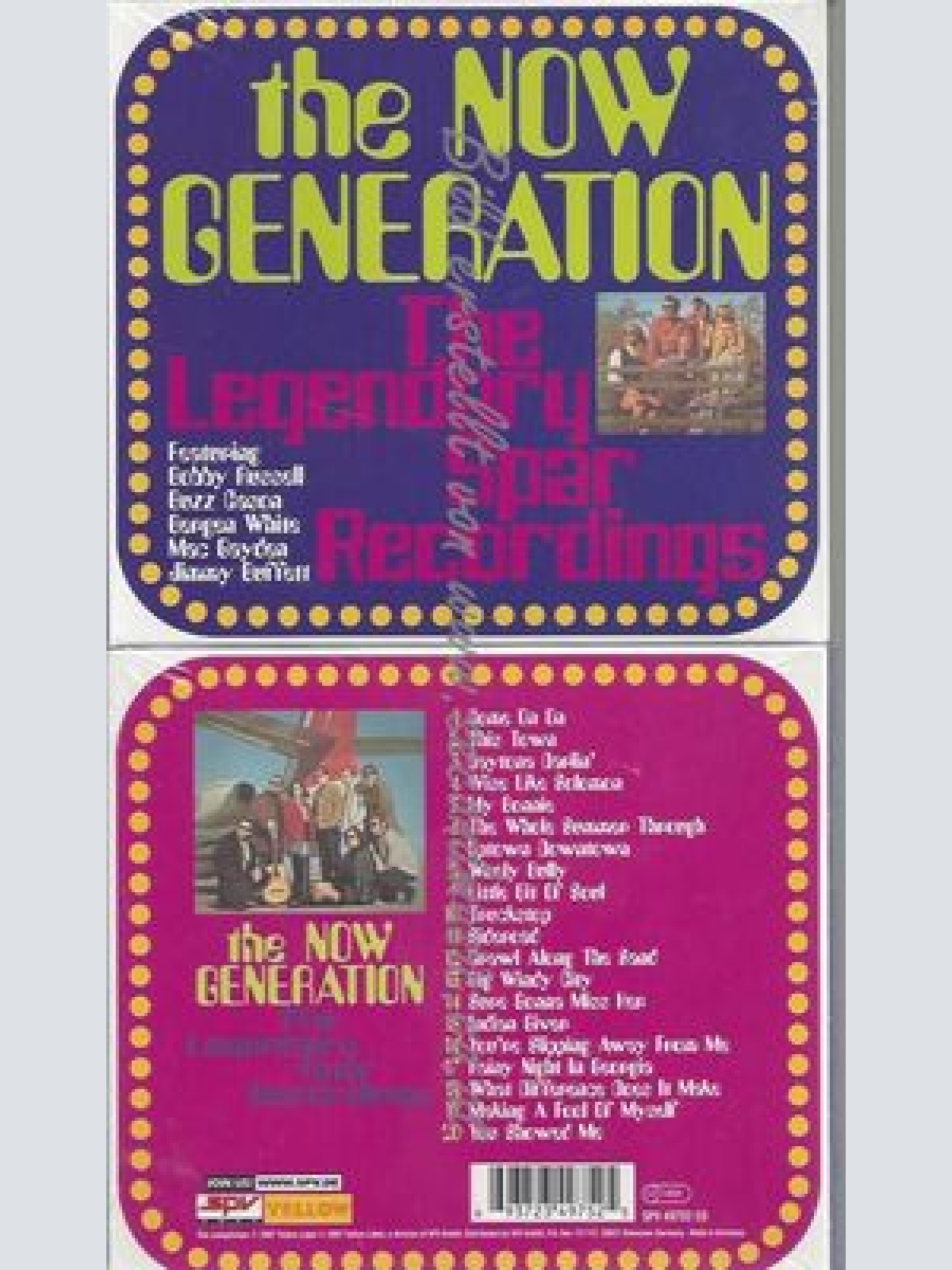 The Legendary Spar Recordings-- The Now Generation