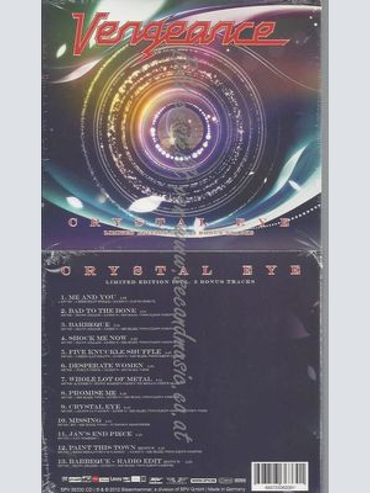 Crystal Eye Limited| Limited Edition-- Vengeance