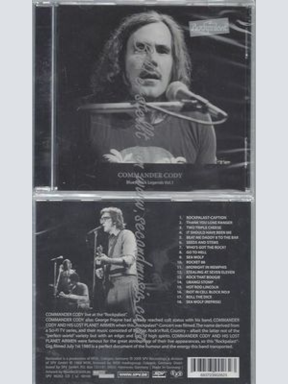 Rockpalast: Blues Rock Legends Vol.1-- Commander Cody