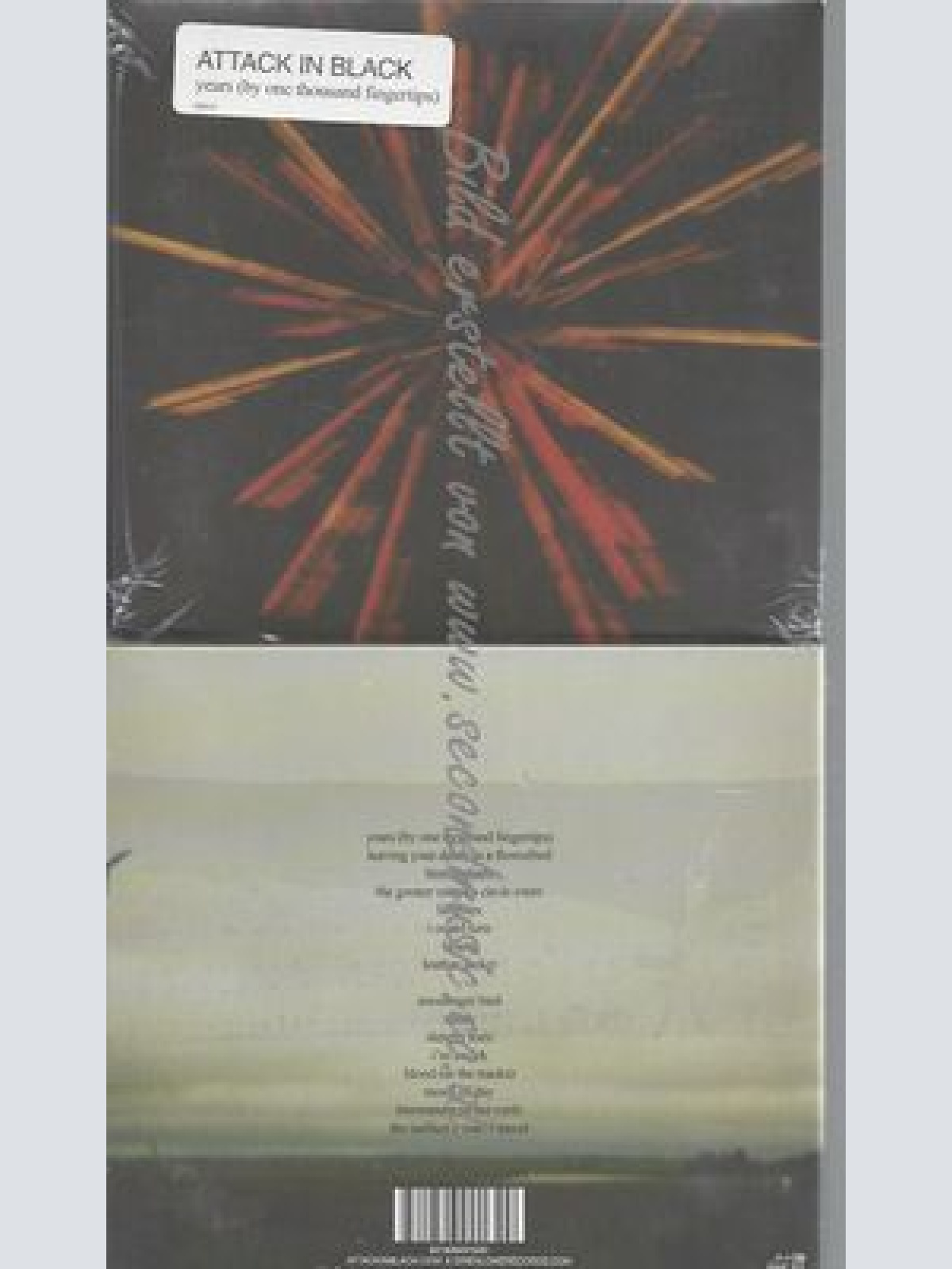 Years (By One Thousand Fingertips)-- Attack in Black