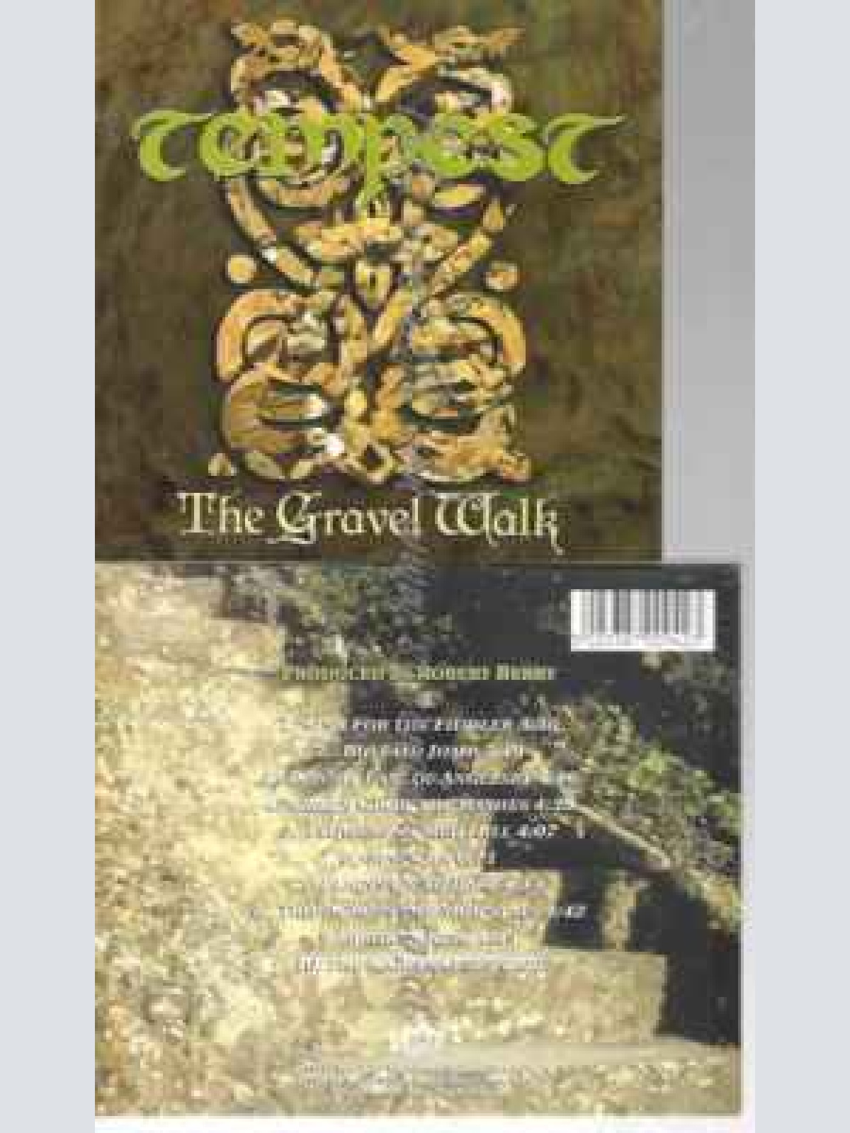 CD--TEMPEST | --THE GRAVEL WALK