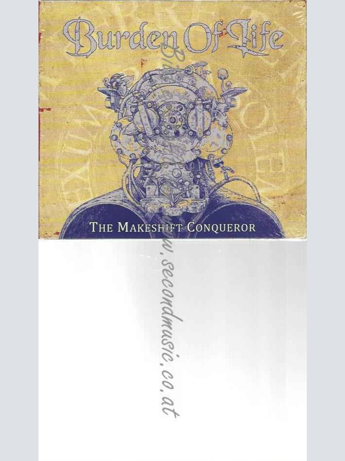 CD--BURDEN OF LIFE | --THE MAKESHIFT CONQUERER (DIGIPAK)