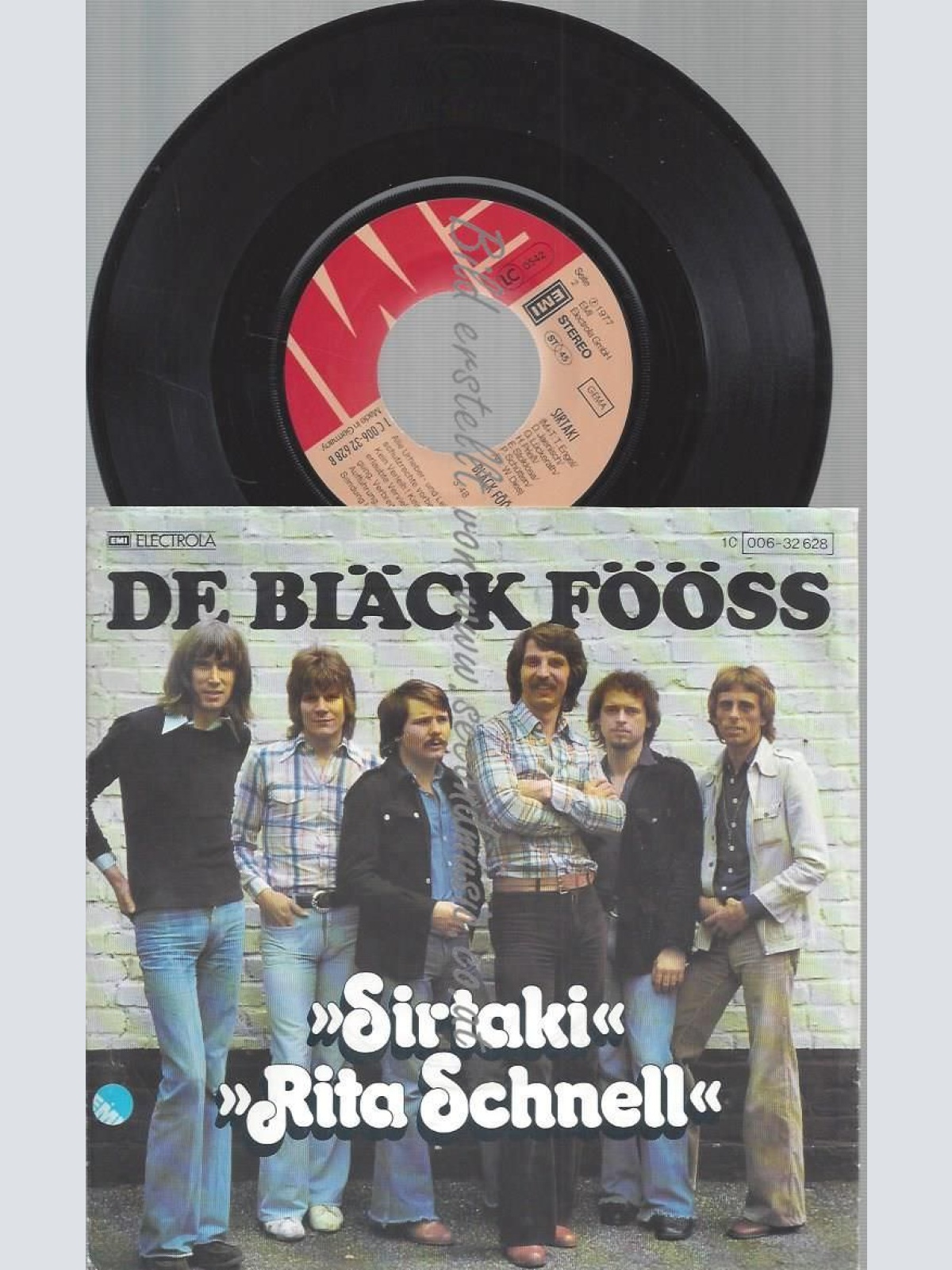 7" DE BLÄCK FÖÖSS RITA SCHNELL SIRTAKI