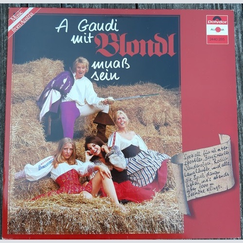 LP, Album Blondl - A Gaudi mit Blondl muaß sein
