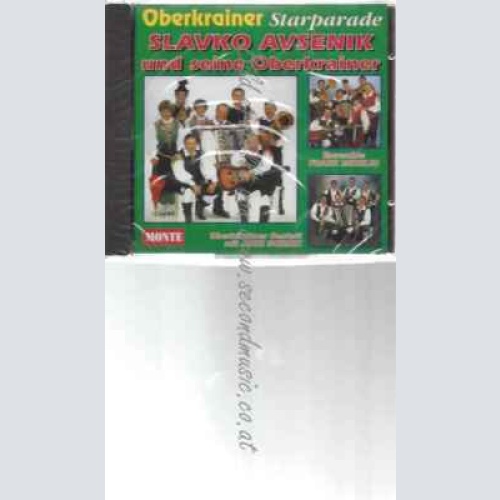CD--SLAVKO AVSENIK,ENSEMBLE MIHELIC U.A.--OBERKRAINER STARPARADE