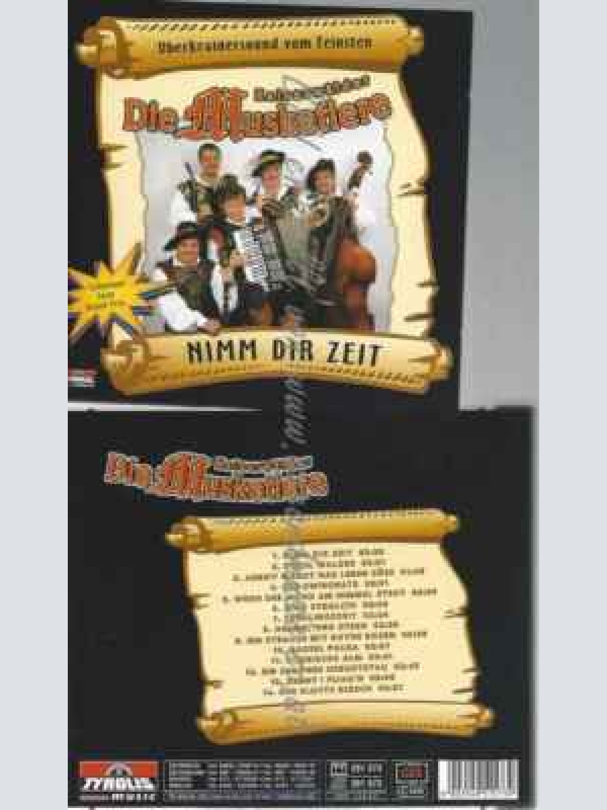 CD--KAISERWÄLDER MUSKETIERE,DIE | --NIMM DIR ZEIT