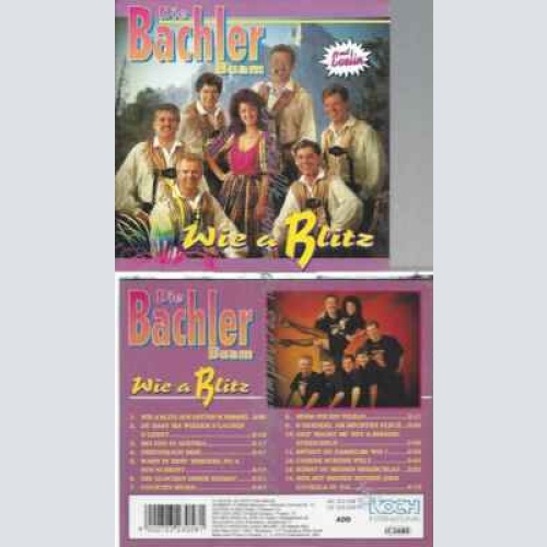 CD--BACHLER BUAM | --WIE A BLITZ