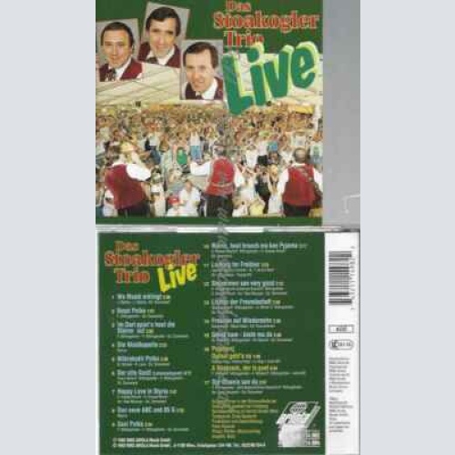 CD--STOAKOGLER TRIO | --LIVE