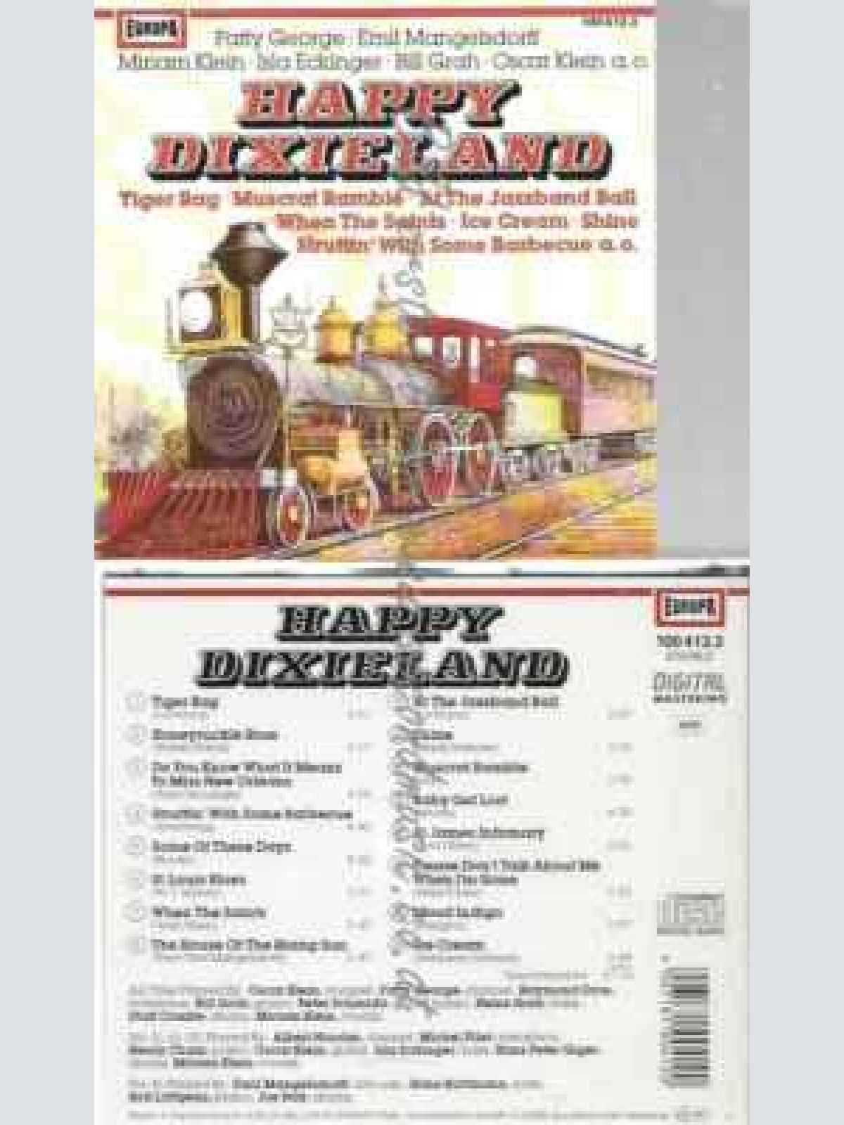 CD--FATTY GEORGE, EMIL MANGELSDORFF, ET AL.--HAPPY DIXIELAND