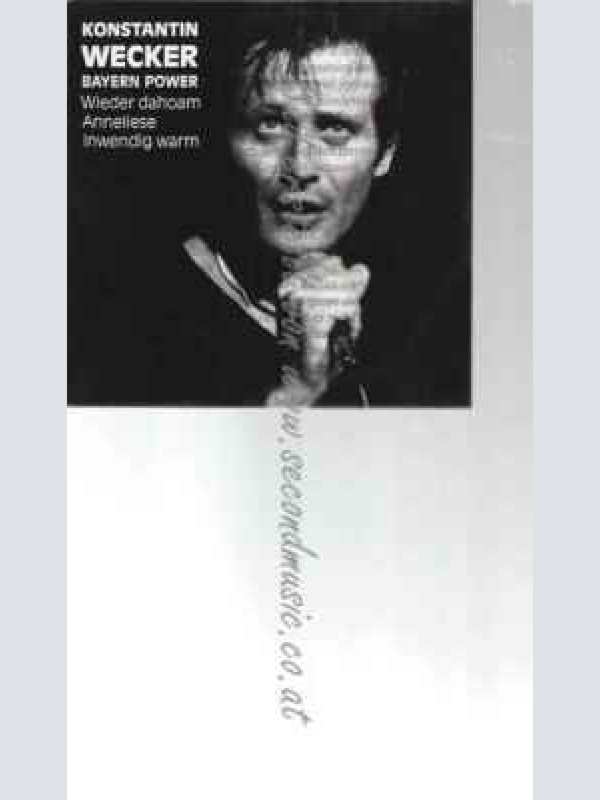 CD--KONSTANTIN WECKER--BAYERN POWER (CARDSLEEVE,  TRACKS, )