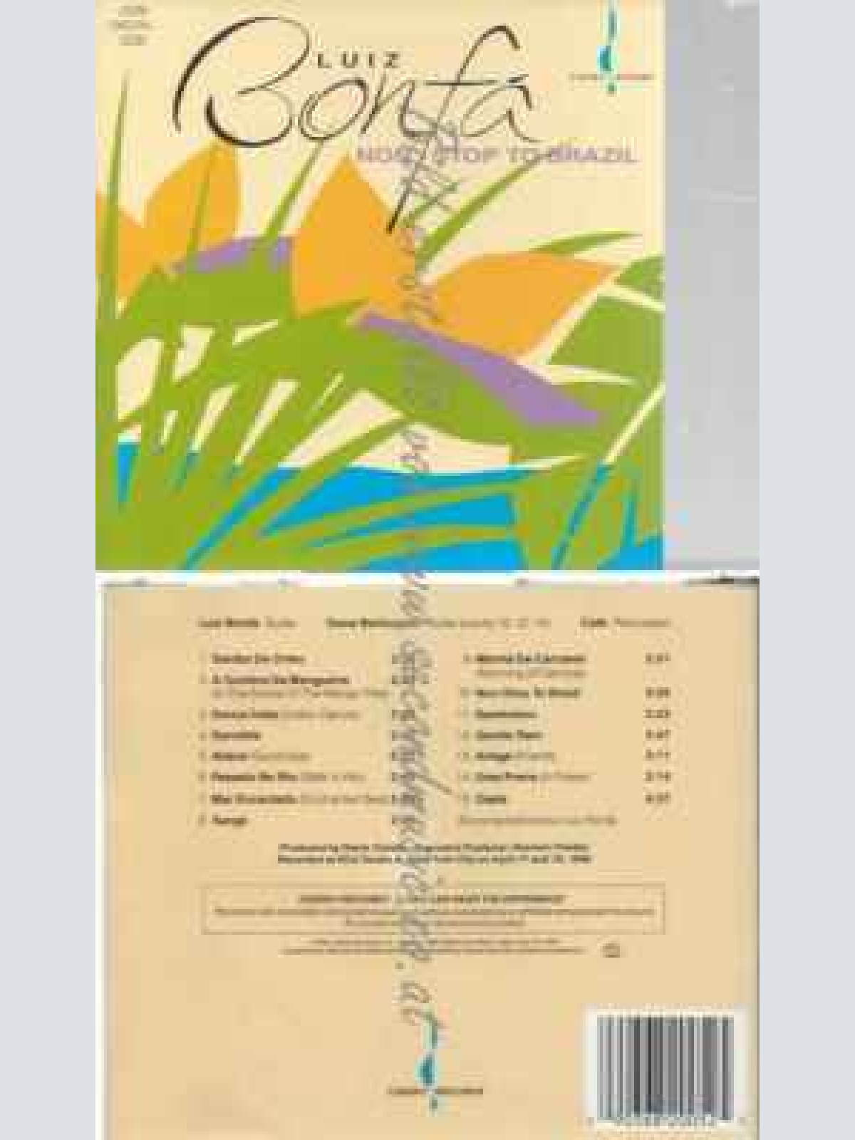 CD--LUIZ BONFA UND GENE BERTONCINI | --NON-STOP TO BRAZIL