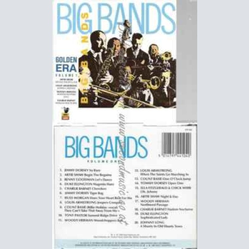 CD--VARIOUS, JIMMY DORSEY, ET AL.--BIG BANDS VOL. 1
