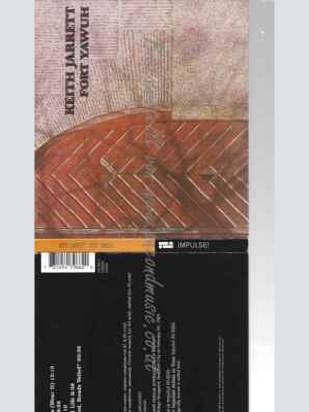 CD--KEITH JARRETT | --FORT YAWUH (IMPULSE MASTER SESSIONS)
