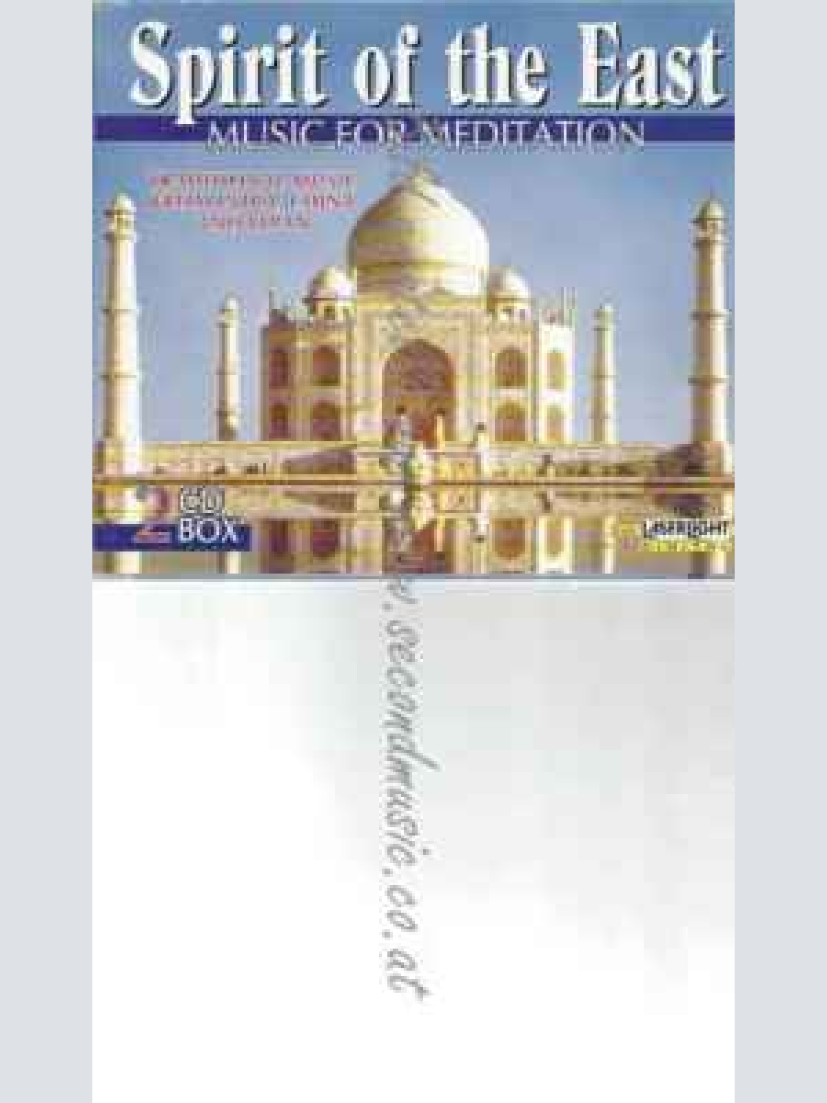 CD---SPIRIT OF THE EAST  TRADITIONAL MUSIC FROM INDIA AND JAPAN)