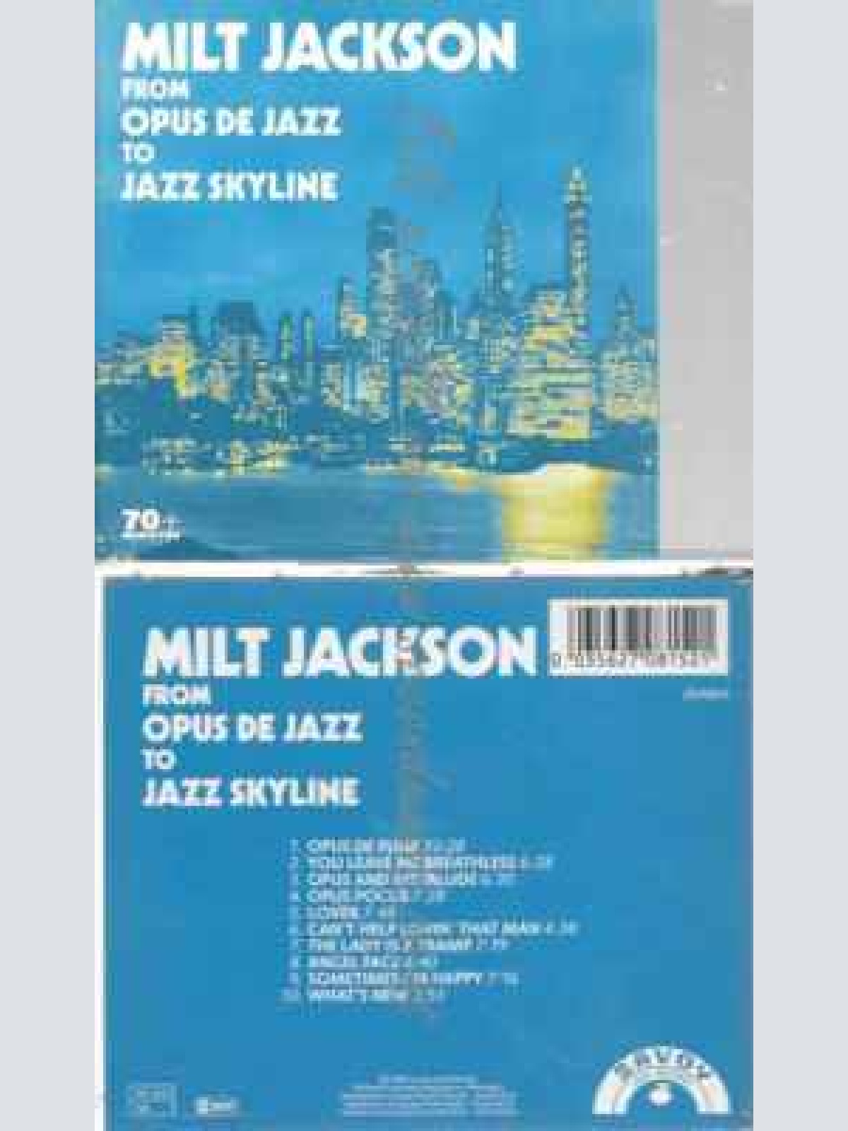 CD--MILT JACKSON | --same