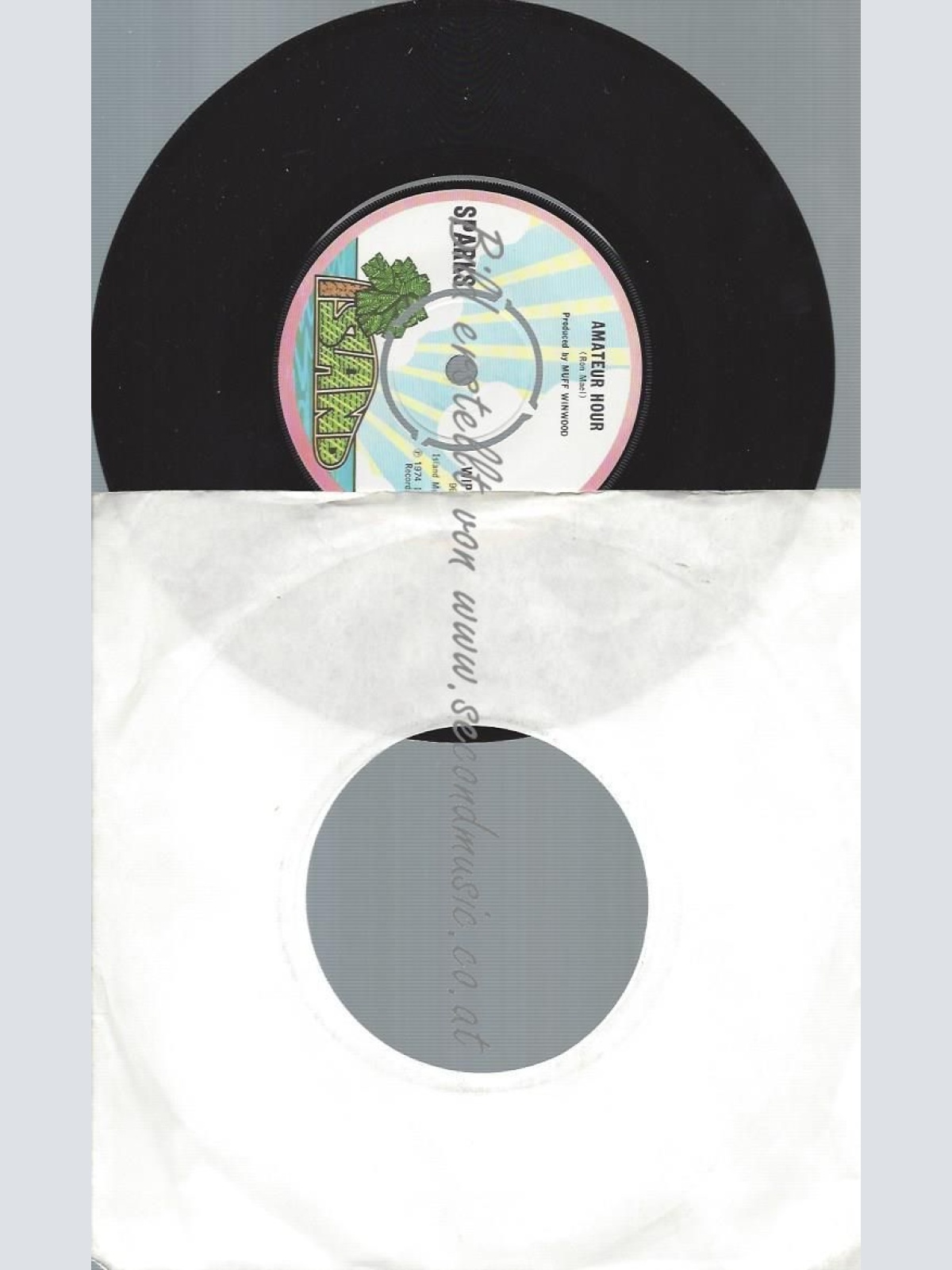 7"   Sparks  Amateur Hour