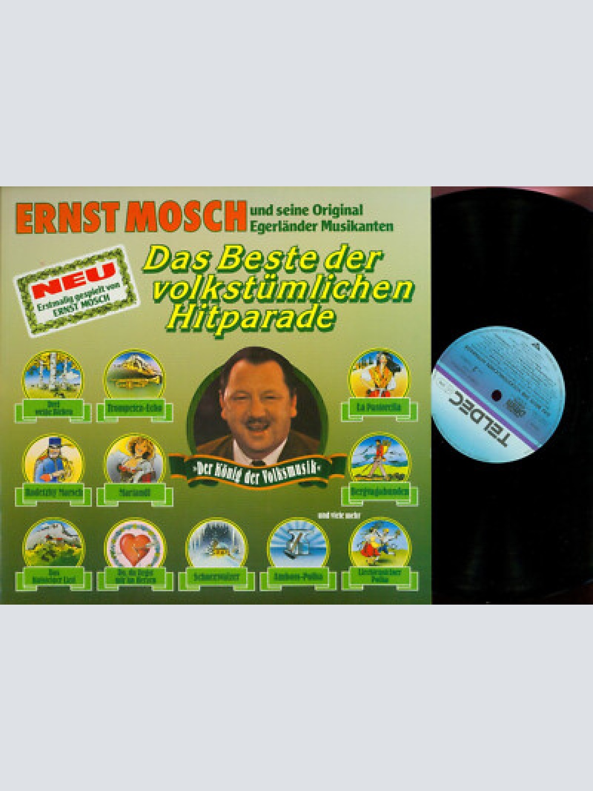 LP-- Ernst Mosch   Das Beste Der Volkstümlichen Hitparade