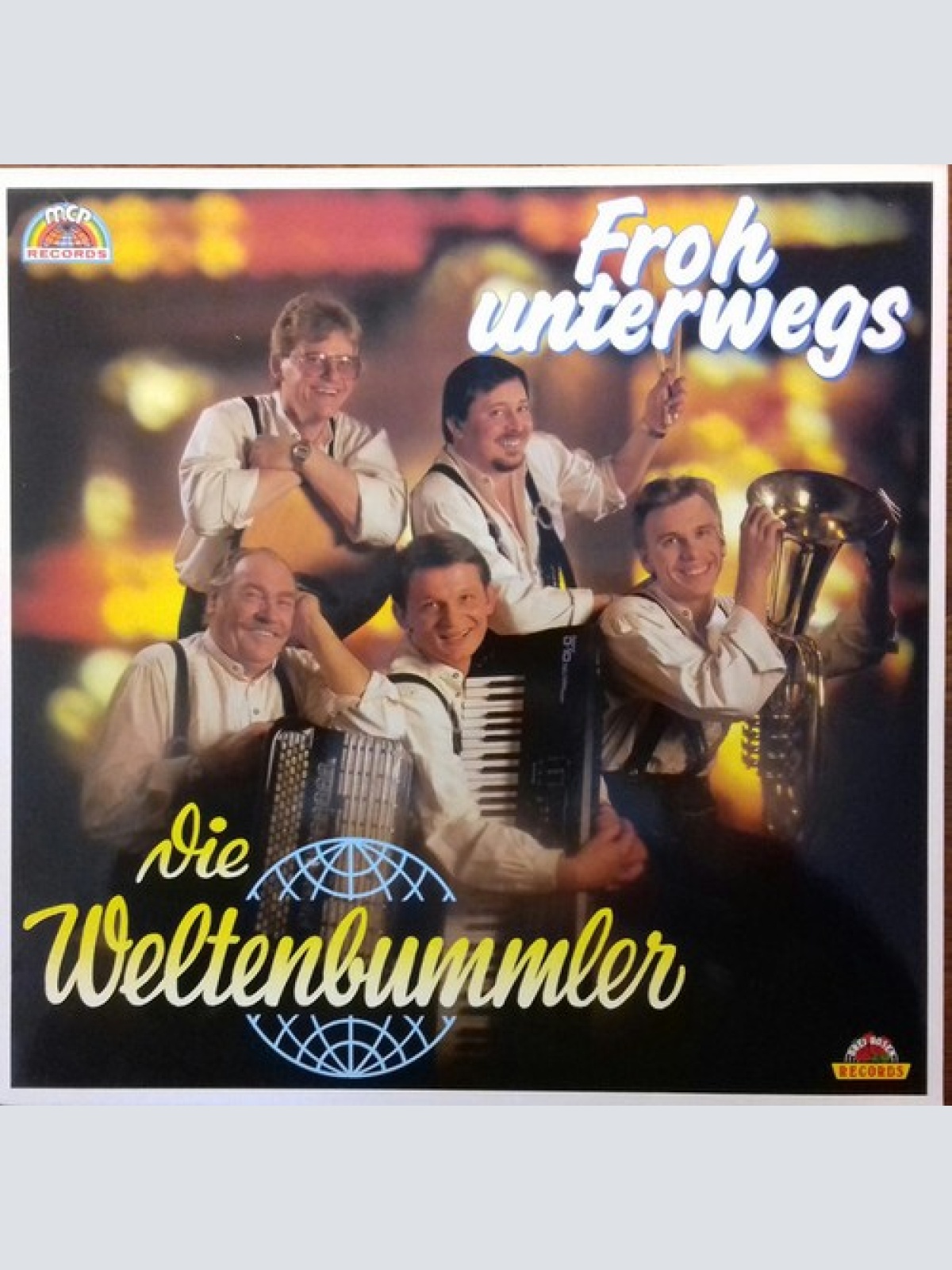 LP, Album Die Weltenbummler - Froh Unterwegs