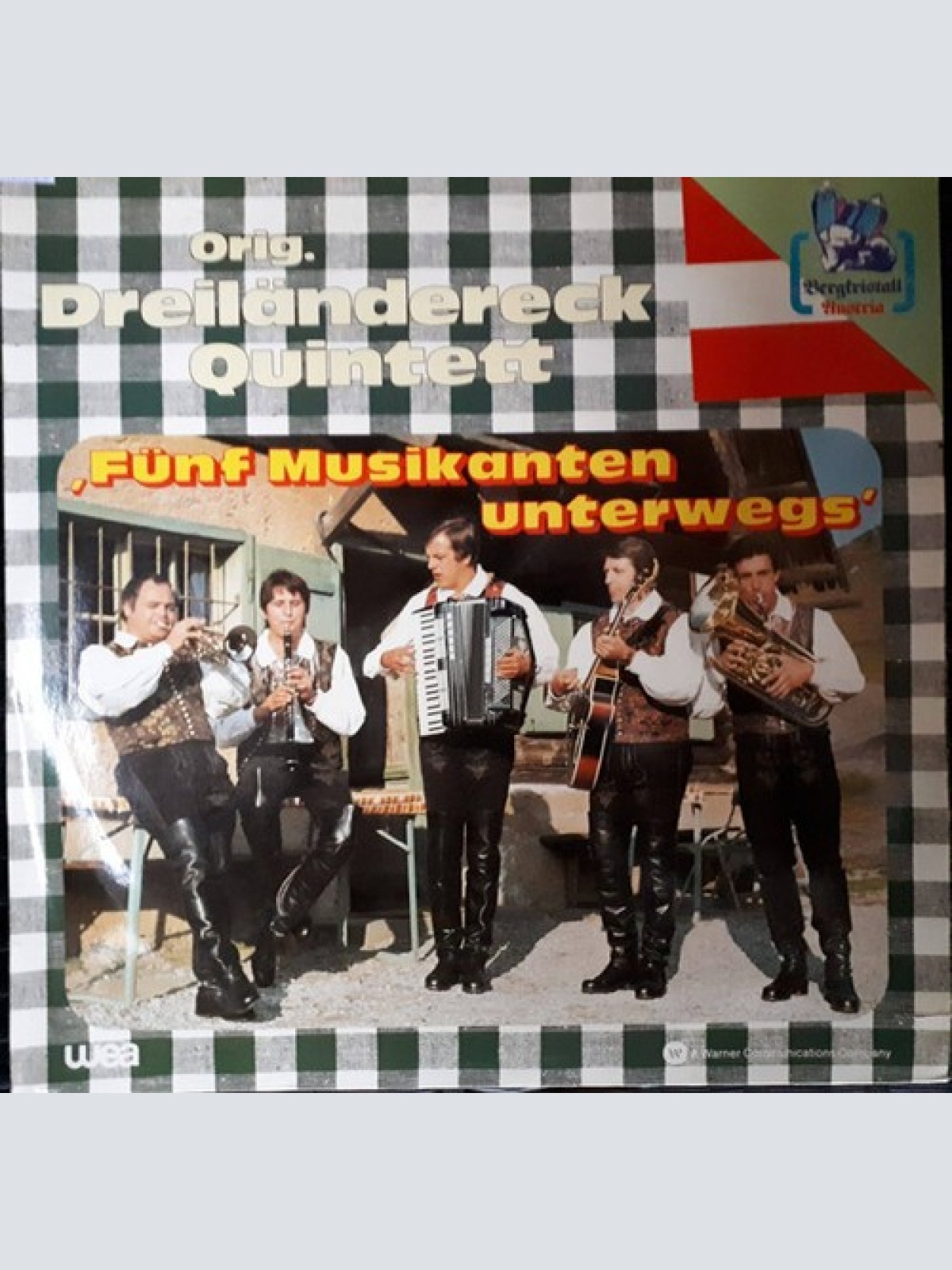LP Orig. Dreiländereck Quintett* - Fünf Musikanten Unterwegs