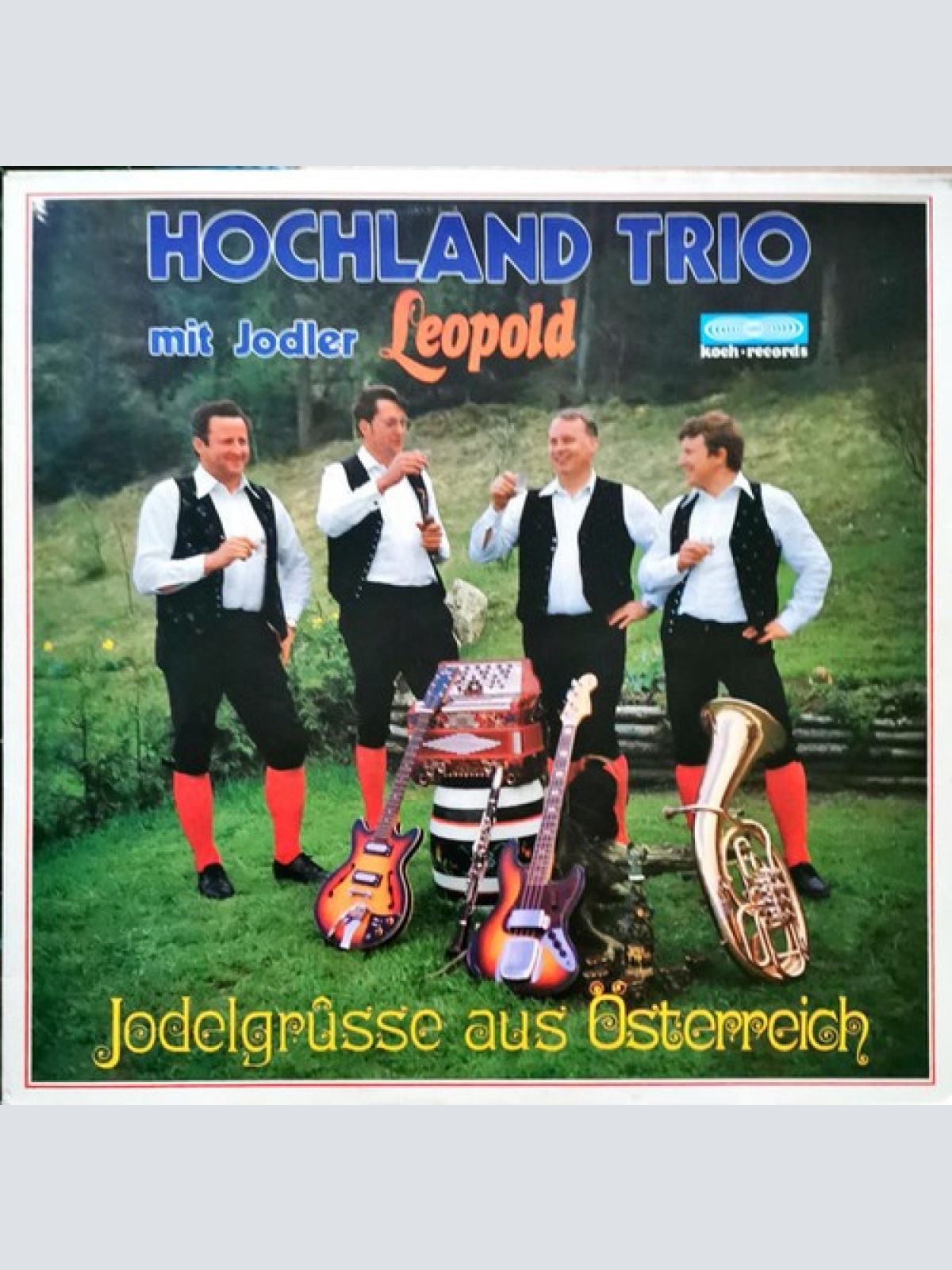 LP, Album Hochland Trio* Mit Jodler Leopold - Jodelgrüsse Aus Osterreich