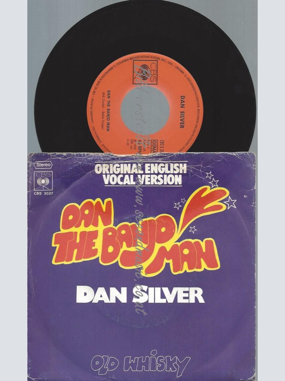 7"    Dan Silver  Dan The Banjo Man