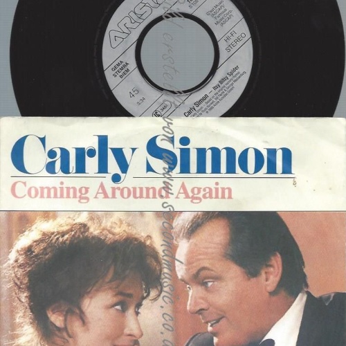 7"   Carly Simon – Coming Around Again