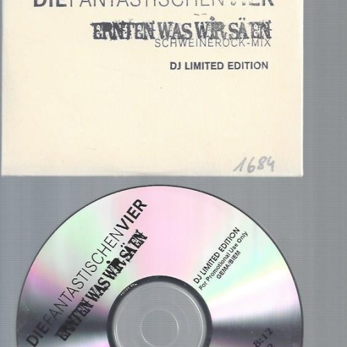 CD--DIE FANTASTISCHE VIER ERNTEN WAS WIR SÄEN / PROMO //DJ LIMITED EDITION