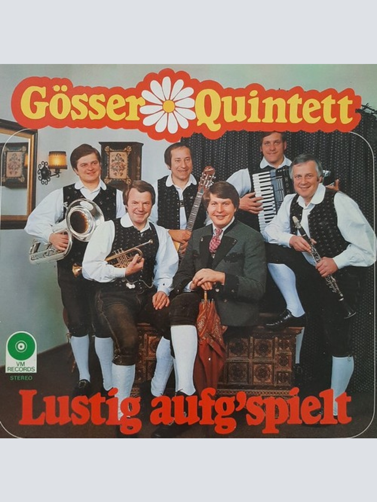 LP Gösser Quintett* - Lustig Aufg'spielt