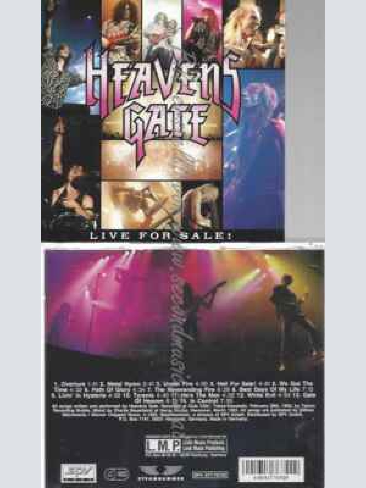 CD--HEAVEN'S GATE | --LIVE FOR SALE