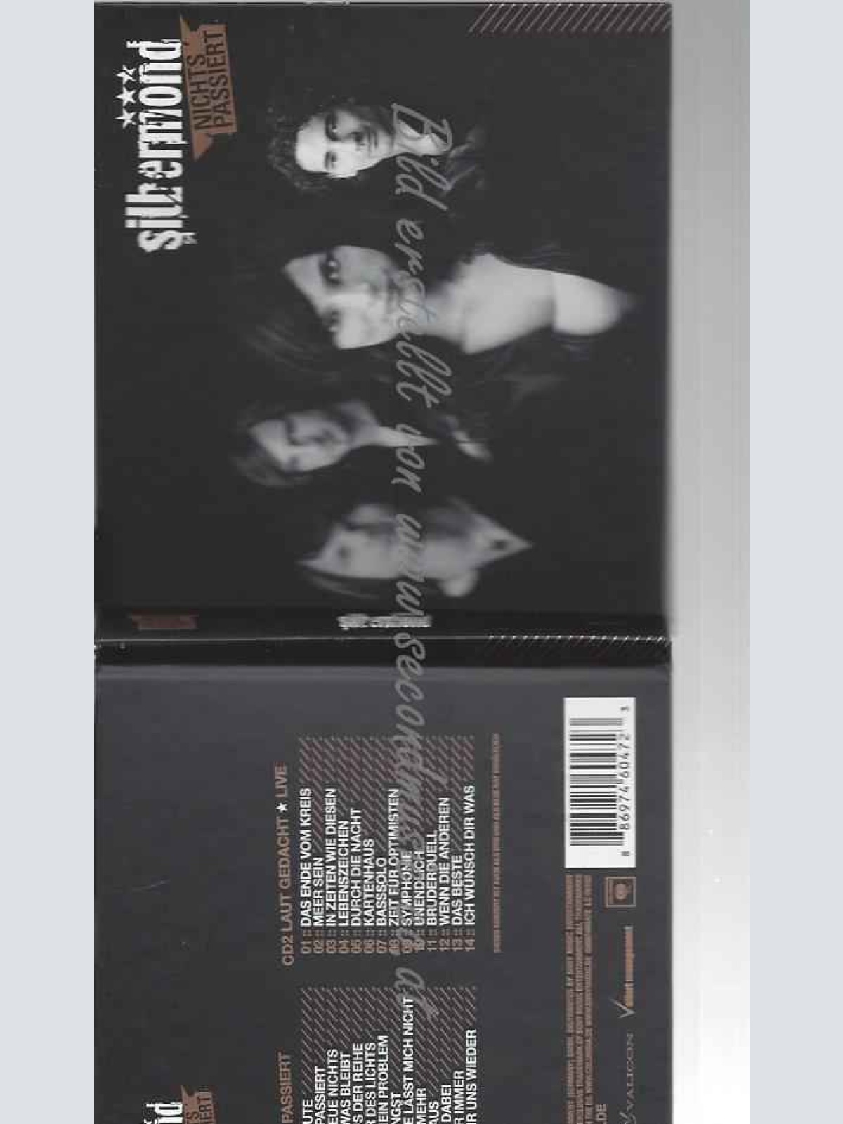 CD--SILBERMOND | --NICHTS PASSIERT (LIMITED EDITION MIT BONUS-LIVE