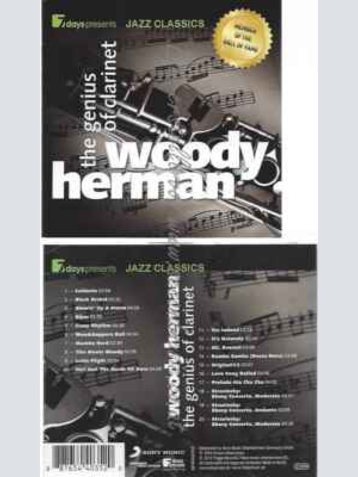 CD--WOODY HERMAN & HIS ORCHESTRA | --DAYS PRESENTS JAZZ CLASSICS: