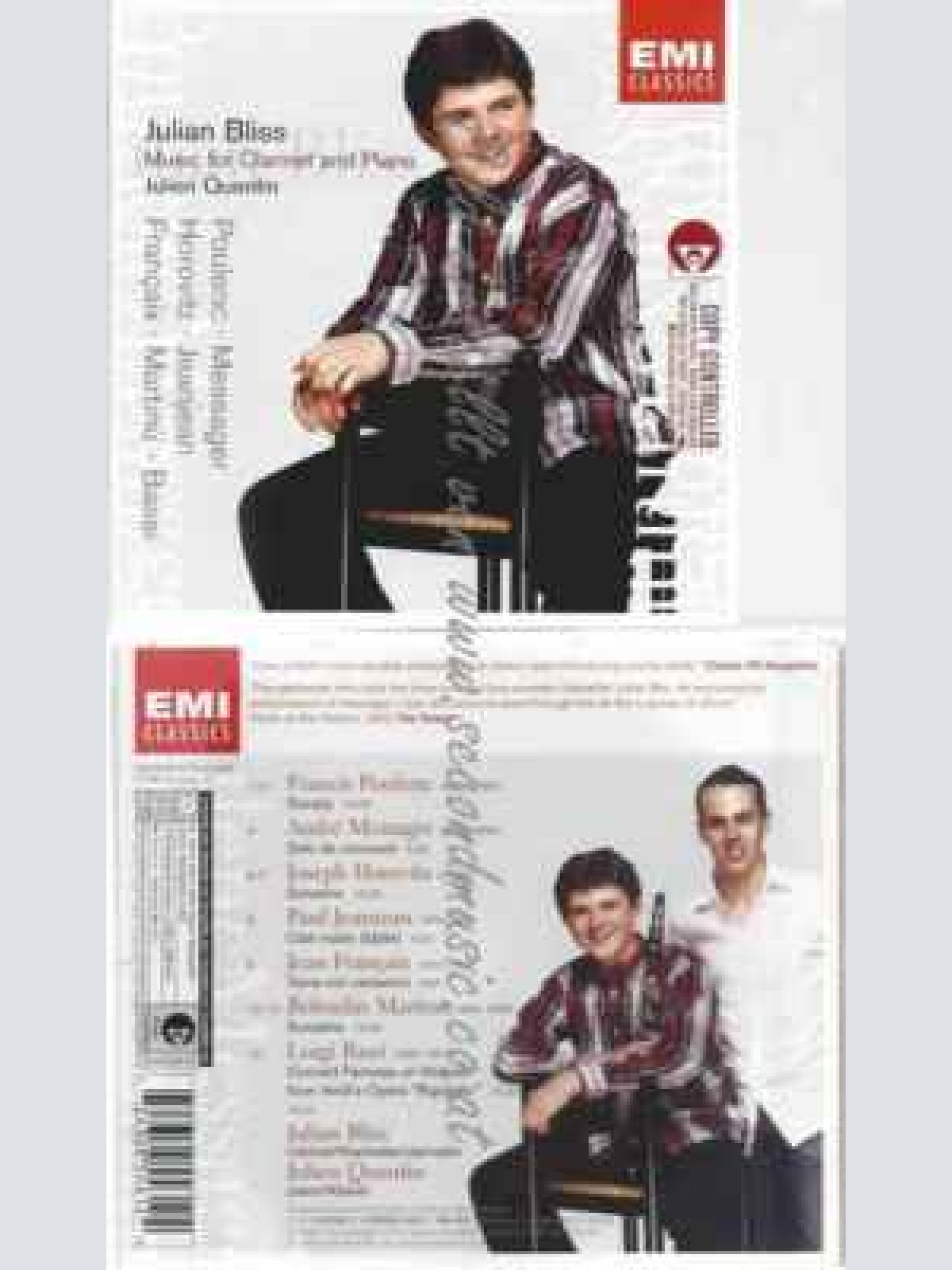 CD--JULIAN BLISS, JULIEN QUENTIN, ET AL. | --KLARINETTENSONATEN