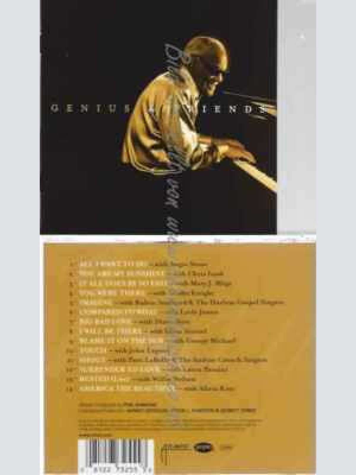 CD--RAY CHARLES | --GENIUS & FRIENDS