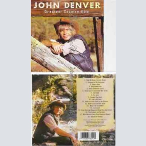 CD--JOHN DENVER | --GREATEST COUNTRY HITS