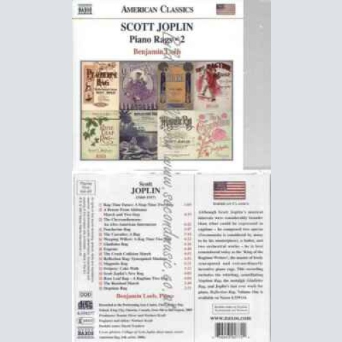 CD--LOEB,BENJAMIN UND JOPLIN,SCOTT | --PIANO RAGS VOL. 2