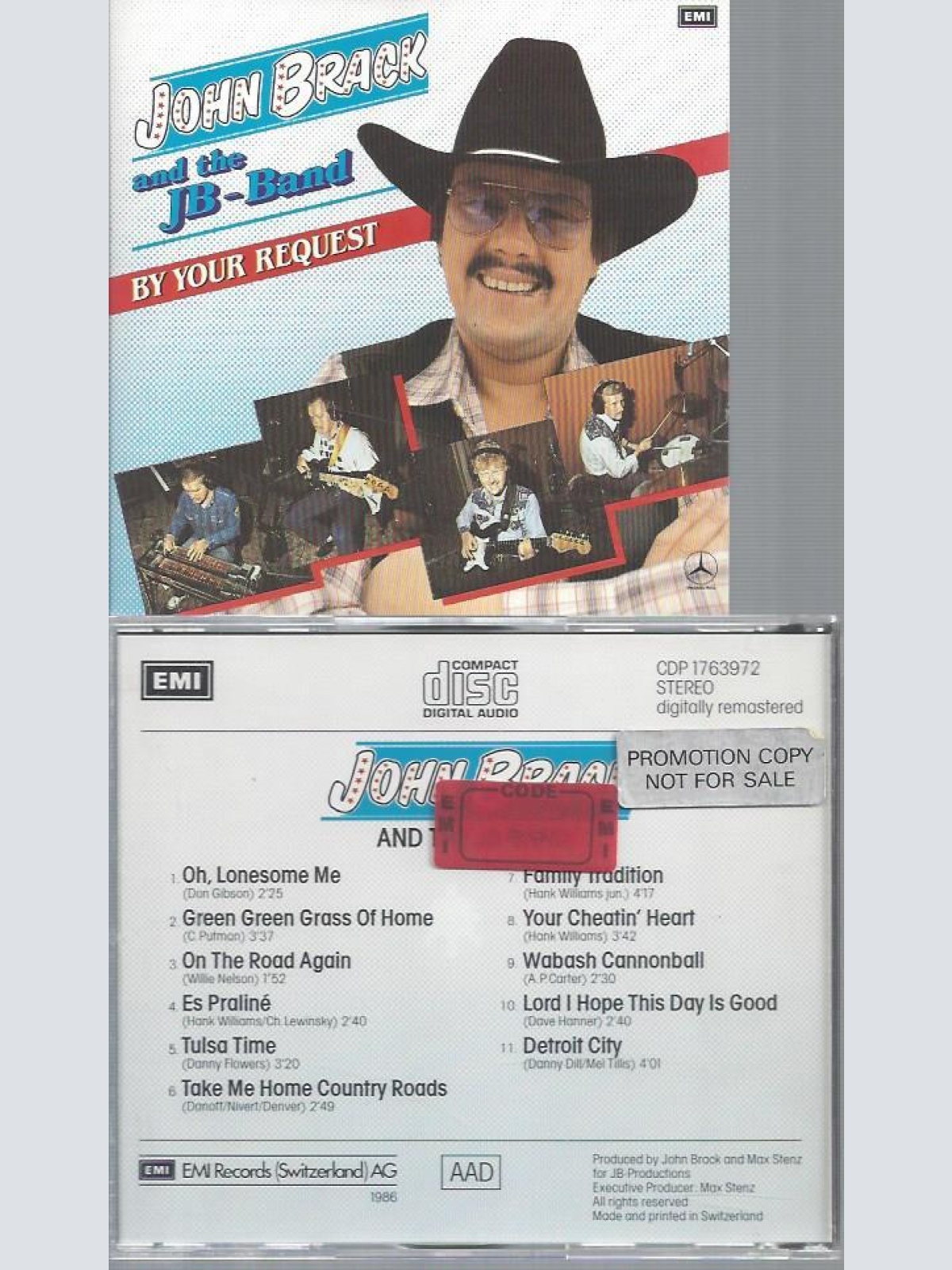 CD--JOHN BRACK BY YOUR REQUEST